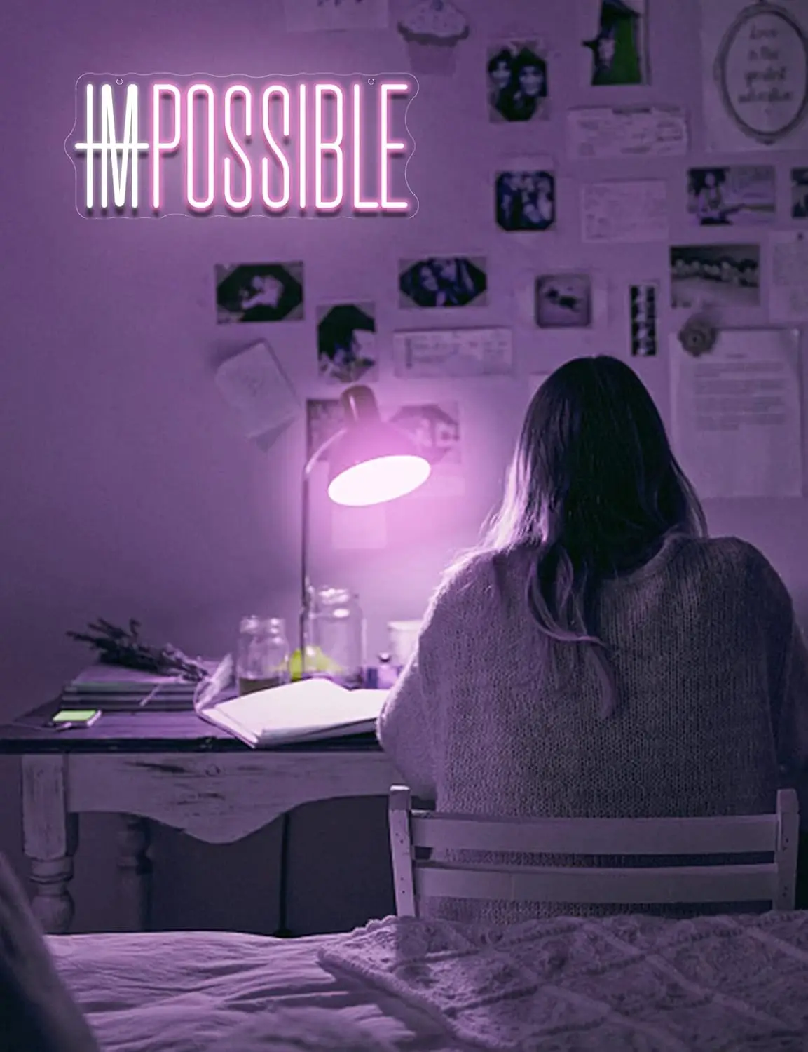 Неоновая вывеска I'm Possible, – обзор и цена Home Gym Neon Sign
